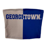 Lojobands Women's Tailgate Outfit College Two Tone Color Block Tube Top Made in USA One Size Fits Most