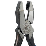 Klein Tools D2000-9ST Pliers, Made in USA, Side Cutters are Heavy-Duty 9-Inch Ironworker Pliers for Rebar, ACSR, Screws, Nails and Most Hardened Wire
