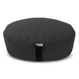 Bean's ZAFU - Meditation Floor Cushion - Round Earth Cotton Zen Yoga Pillow - Tibetan Style for Mindful Kneeling Prayer Seat - Made in USA - US Organic Buckwheat Hulls - Comfort Calm Contemplate