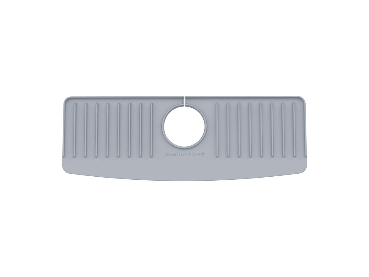 WeatherTech FaucetMat Duo - Protect Your Kitchen & Bathroom Countertops - Dark Grey/Slate