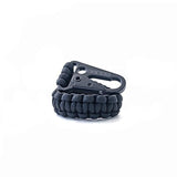 Dango EDC Tether - Cobra Weave 550 Paracord - 6 Inch Woven, 10 Feet Unraveled