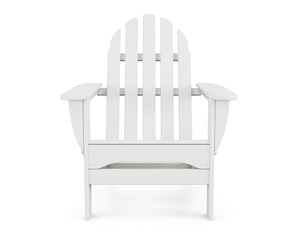 POLYWOOD AD5030WH Classic Folding Adirondack Chair, White 35.7 x 29 x 35.7 inches