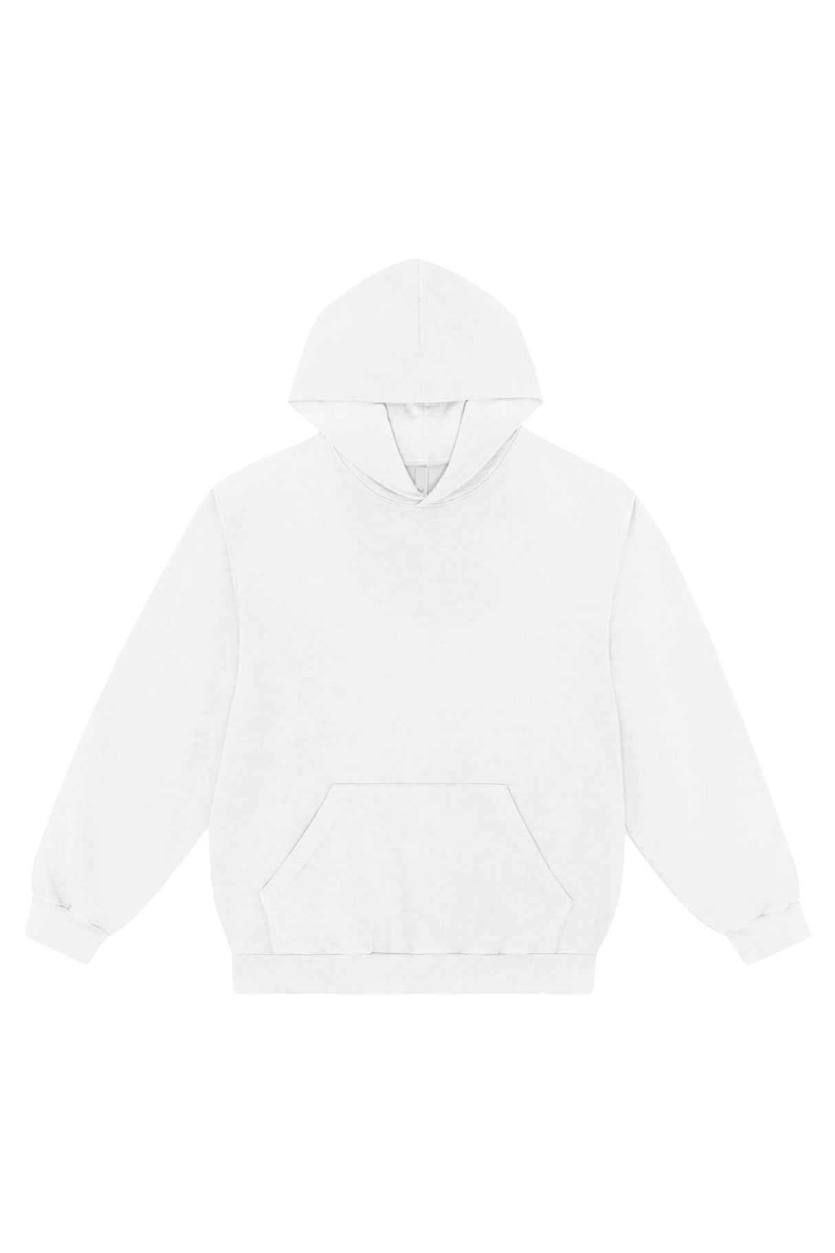 Long Sleeve Garment Dye French Terry Pullover Hoodie