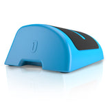 Multitask hands free while you stretch your calves for plantar fasciitis, foot pain, Achilles tendinitis, and more. Made in the USA. (Blue)