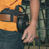 Klein Tools 27400 Tie wire Reel, Made in USA, Lightweight Aluminum, Left Handed and Right Handed with Rewind Knob