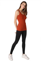 NIKIBIKI Women Seamless Basic Jersey Tank Top, Made in U.S.A, One Size