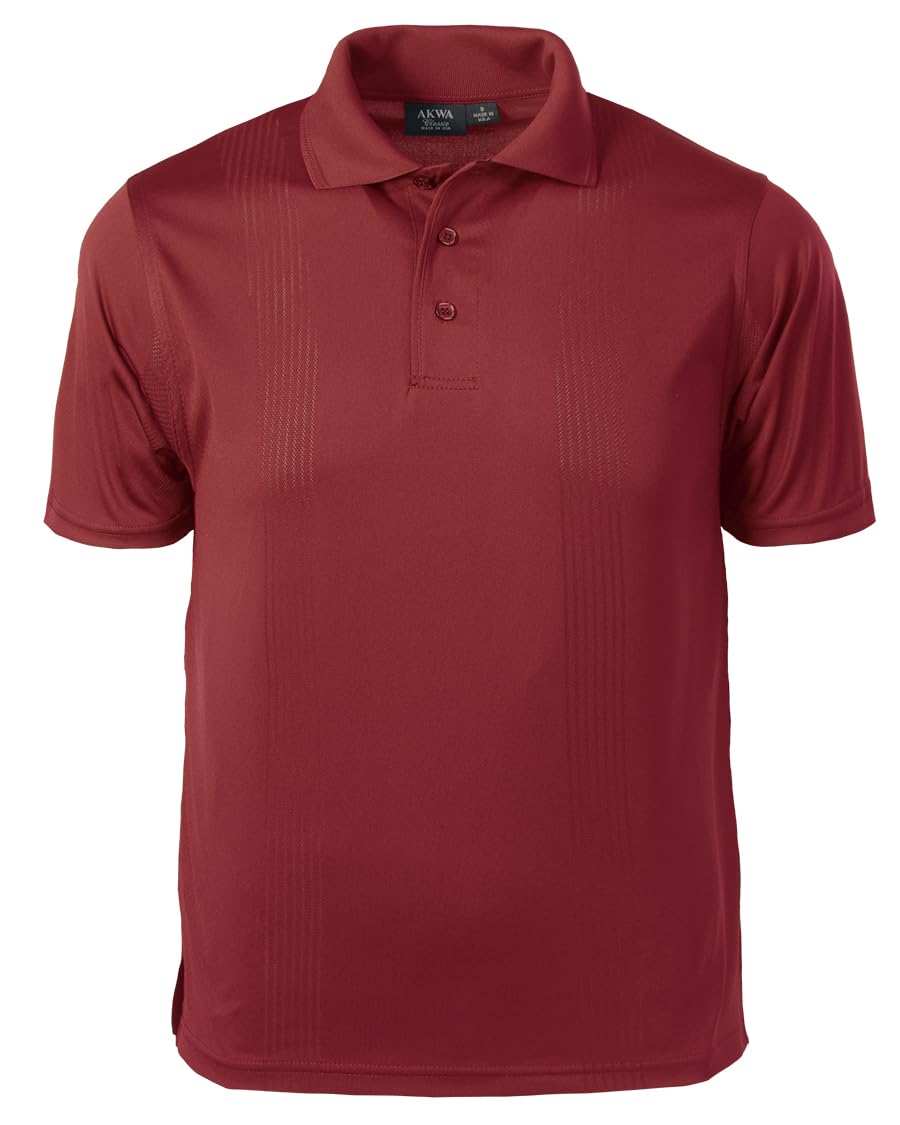 Akwa Men's Body Mapping Polo Made in USA