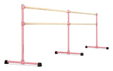 VITA Barre Portable Freestanding Double Ballet Barre, Extreme, Wood | Fixed Height, Made in USA, Home or Gym Exercise Equipment for Kids & Adults | Dance, Fitness, Pilates