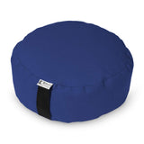 Bean's ZAFU - Meditation Floor Cushion - Round Earth Cotton Zen Yoga Pillow - Tibetan Style for Mindful Kneeling Prayer Seat - Made in USA - US Organic Buckwheat Hulls - Comfort Calm Contemplate