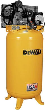 Dewalt DXCM801.COM 4.7 HP 80 Gallon 155 Max PSI 16.1 SCFM @ 40 PSI 14.1 SCFM @ 90 PSI Single-Stage Oil-Lube Electric Portable Vertical Air Compressor