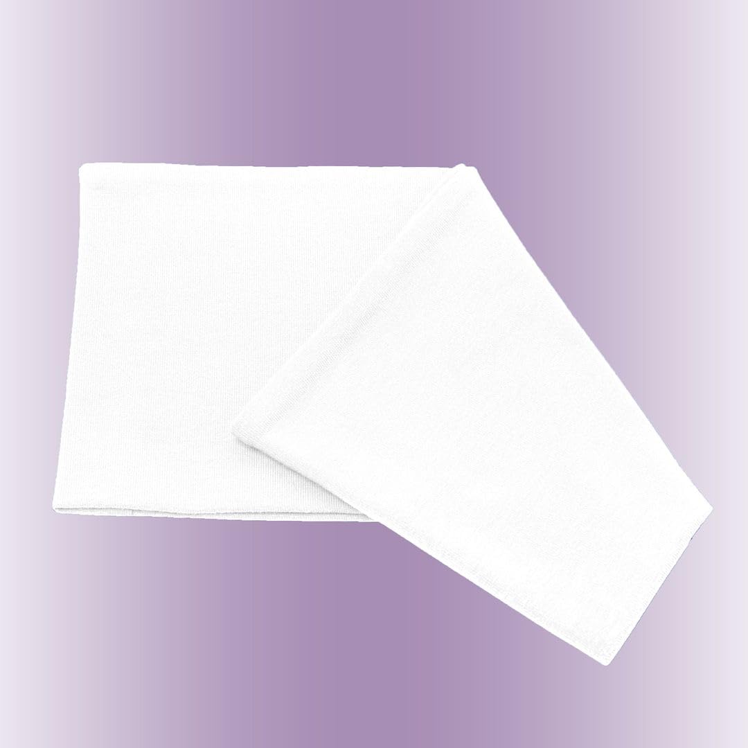 Men's Cotton Headbands Sweatbands 5" Wide Sports Fitness Yoga Fashion Made in USA