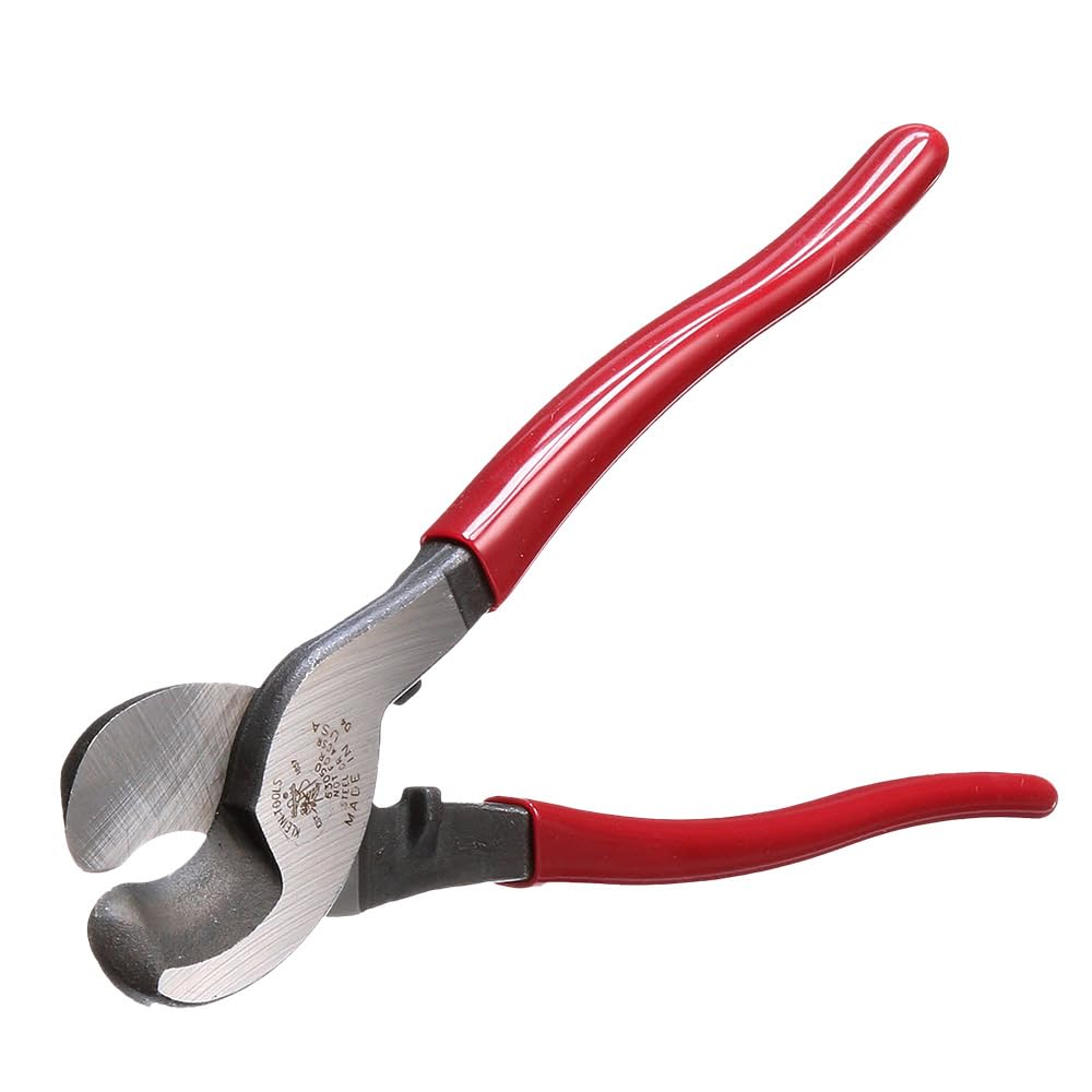 Klein Tools 63050 Cable Cutter, Made in USA, Heavy Duty Cutter for Aluminum, Copper, and Communications Cable