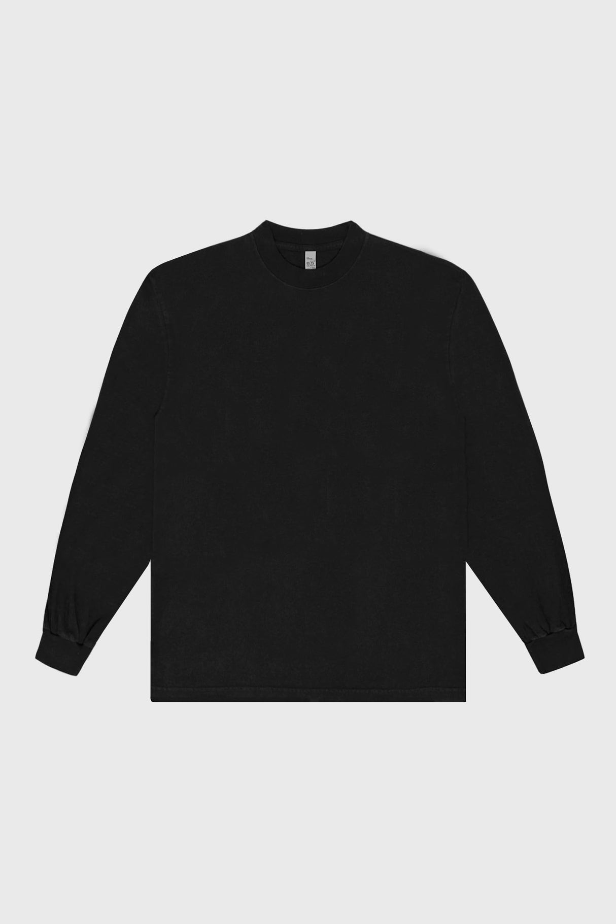6.5oz Long Sleeve Garment Dye Crew Neck T-Shirt