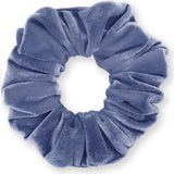 Velvet Scrunchies 3-Pack Gift Set Premium Plush Ponytail Holder Made in the USA Burgundy Forest Black