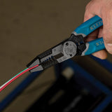 Klein Tools K12035 Klein-Kurve Wire Cutters, Heavy Duty Wire Stripping Tool, Made in USA