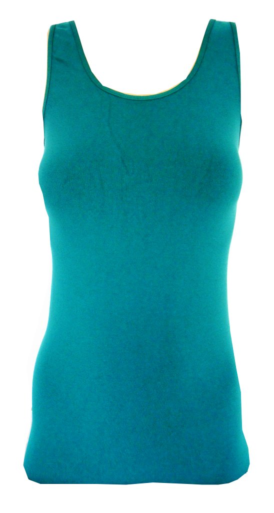 NIKIBIKI Women Seamless Basic Jersey Tank Top, Made in U.S.A, One Size
