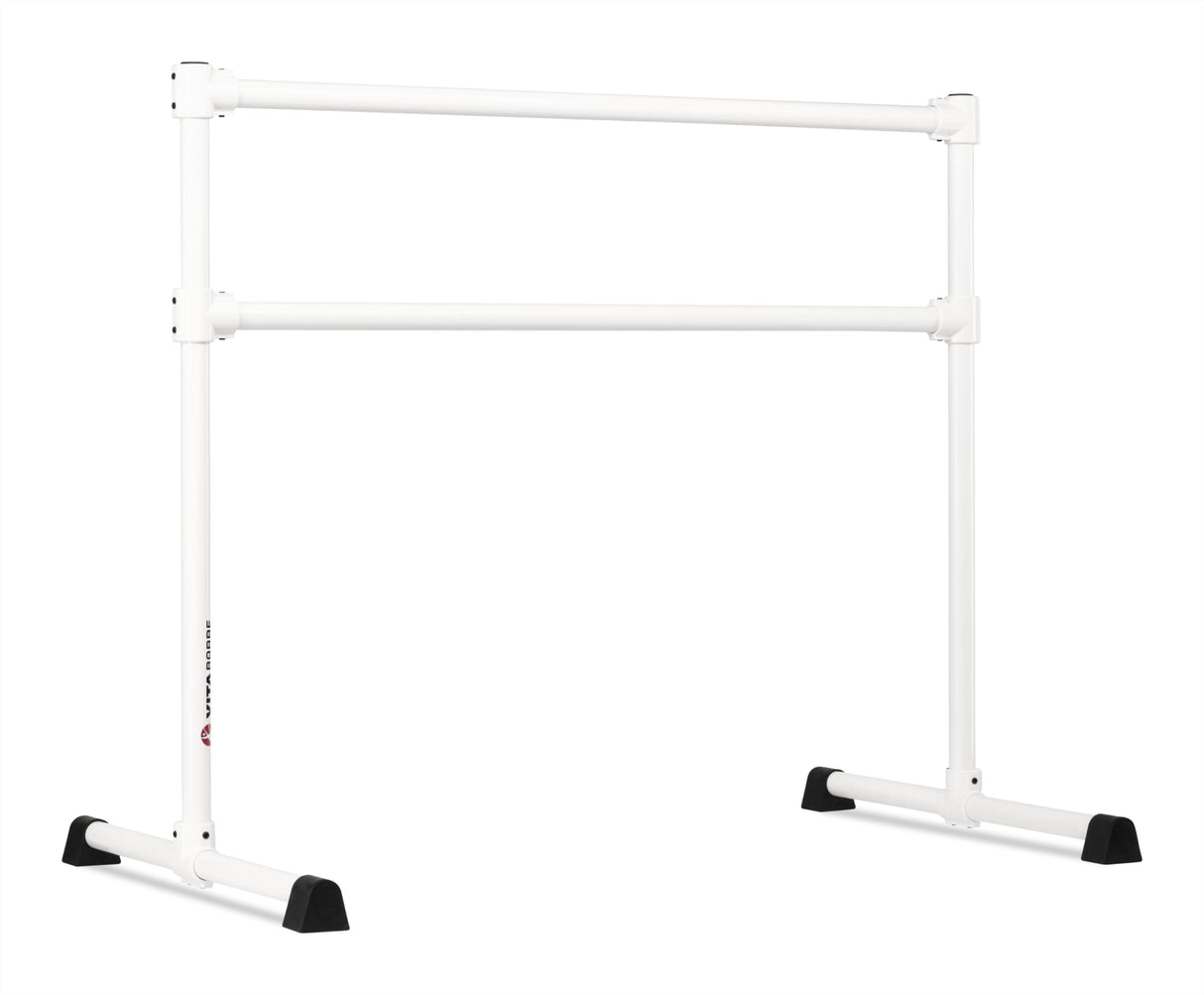 VITA Barre Portable Freestanding Double Ballet Barre, Extreme, Steel | Fixed Height, Made in USA, Home or Gym Exercise Equipment for Kids & Adults | Dance, Fitness, Pilates