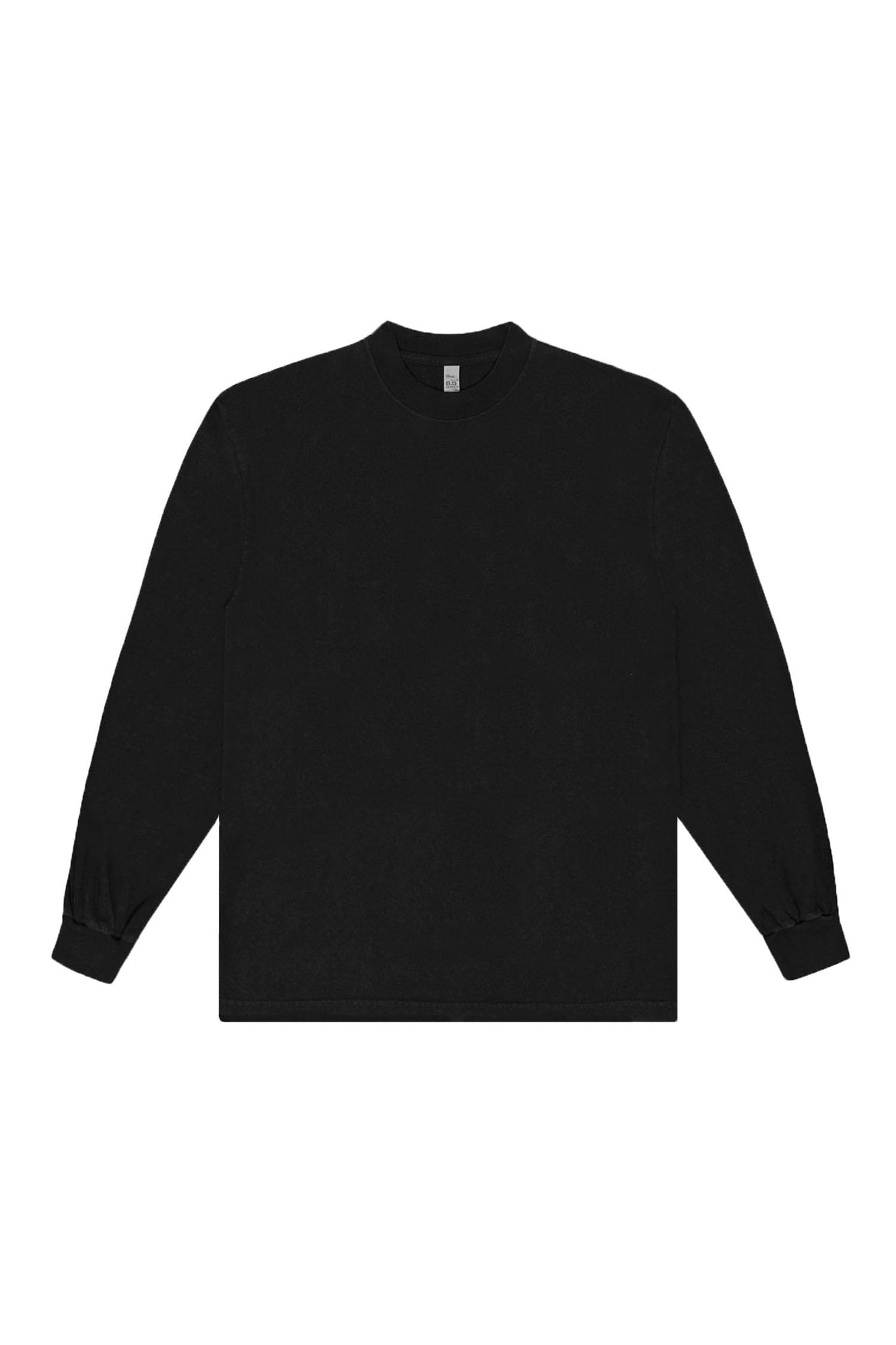 6.5oz Long Sleeve Garment Dye Crew Neck T-Shirt