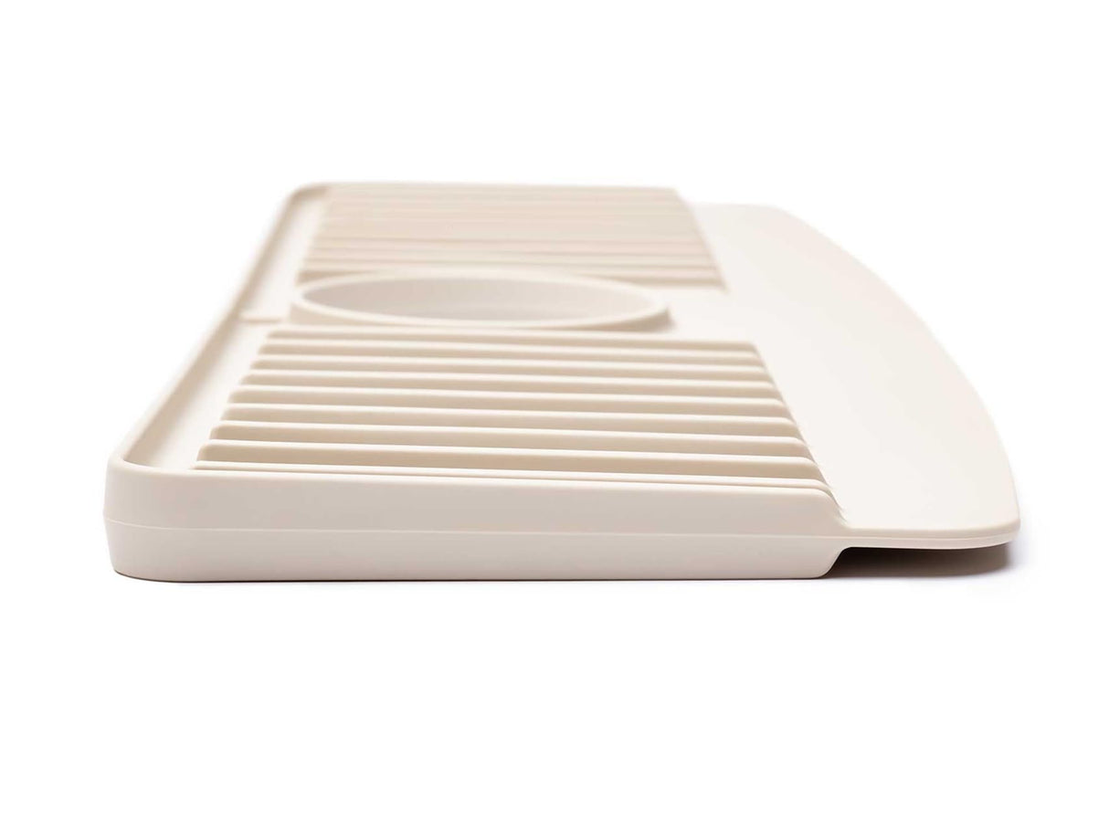 WeatherTech FaucetMat Duo - Protect Your Kitchen & Bathroom Countertops - Dark Grey/Slate
