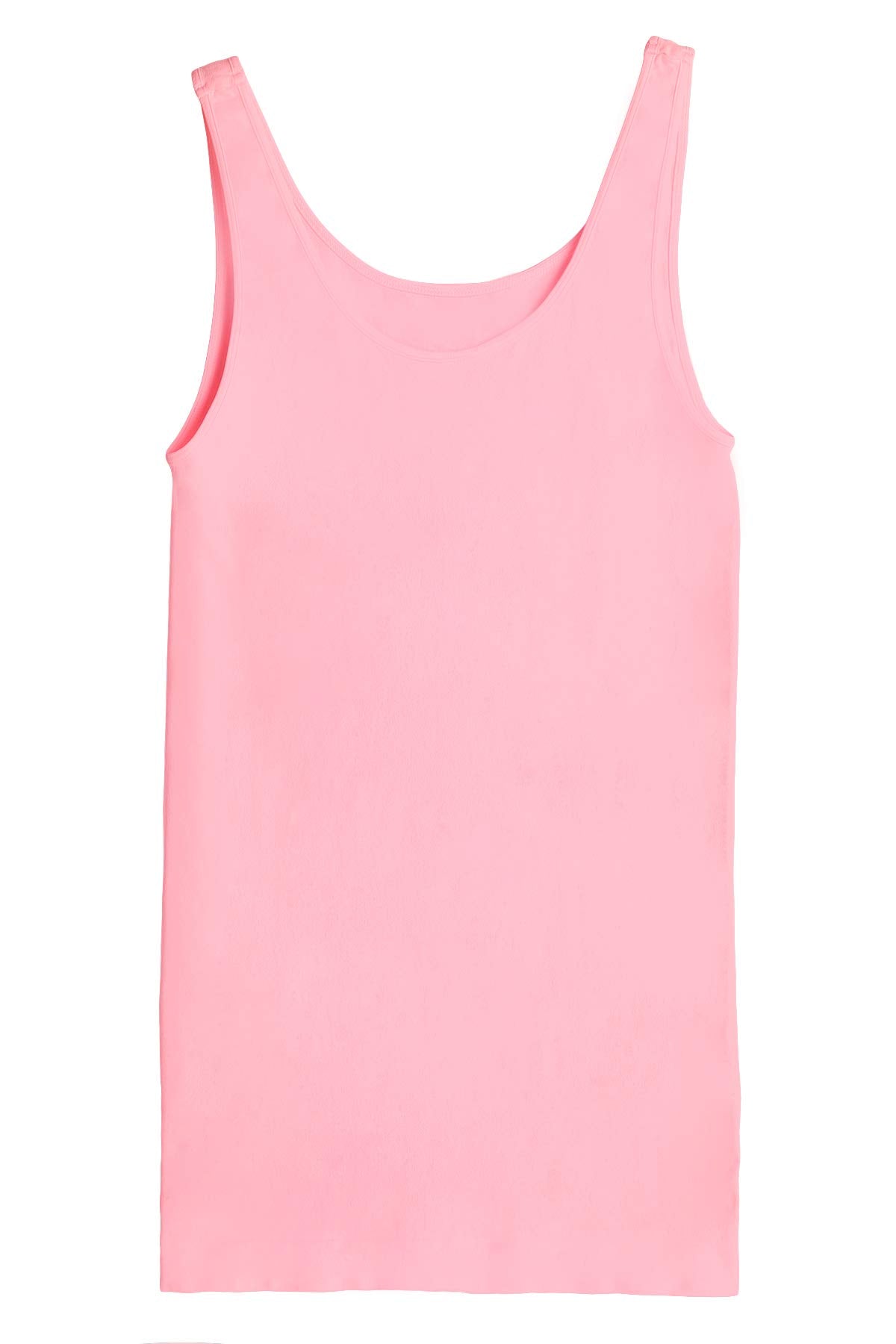 NIKIBIKI Women Seamless Basic Jersey Tank Top, Made in U.S.A, One Size