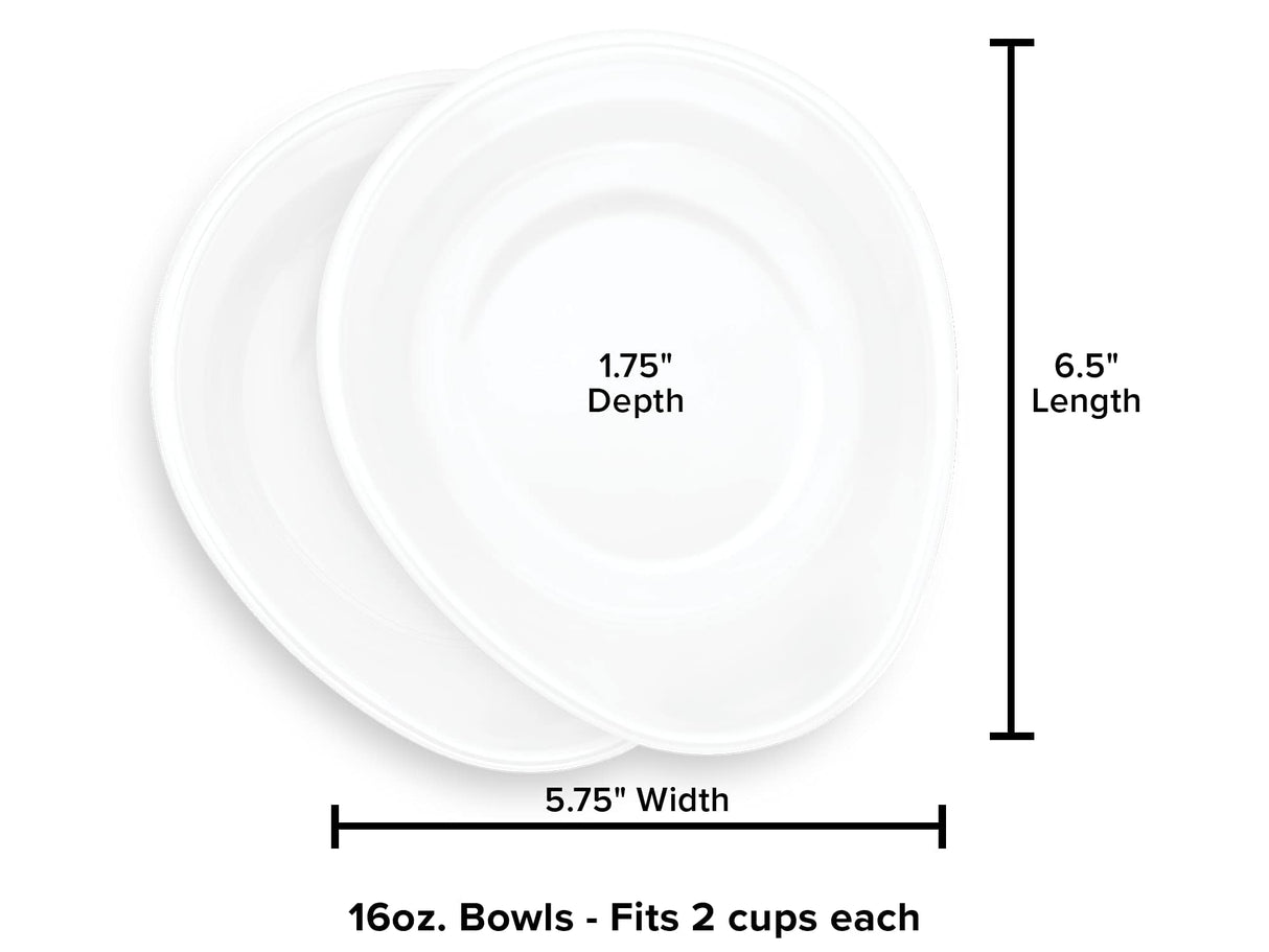 WeatherTech Extra Pair of Bowls - 8 oz, BPA-Free Plastic (TR08BWLPR)