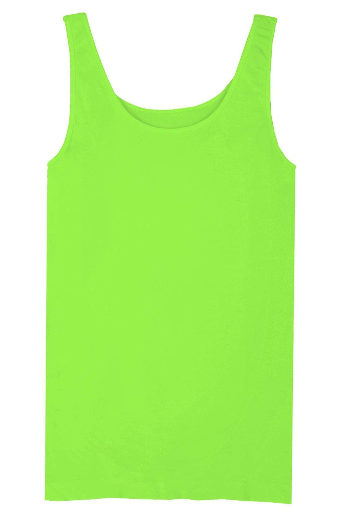 NIKIBIKI Women Seamless Premium Classic Tank Top, Made in U.S.A, Plus Size