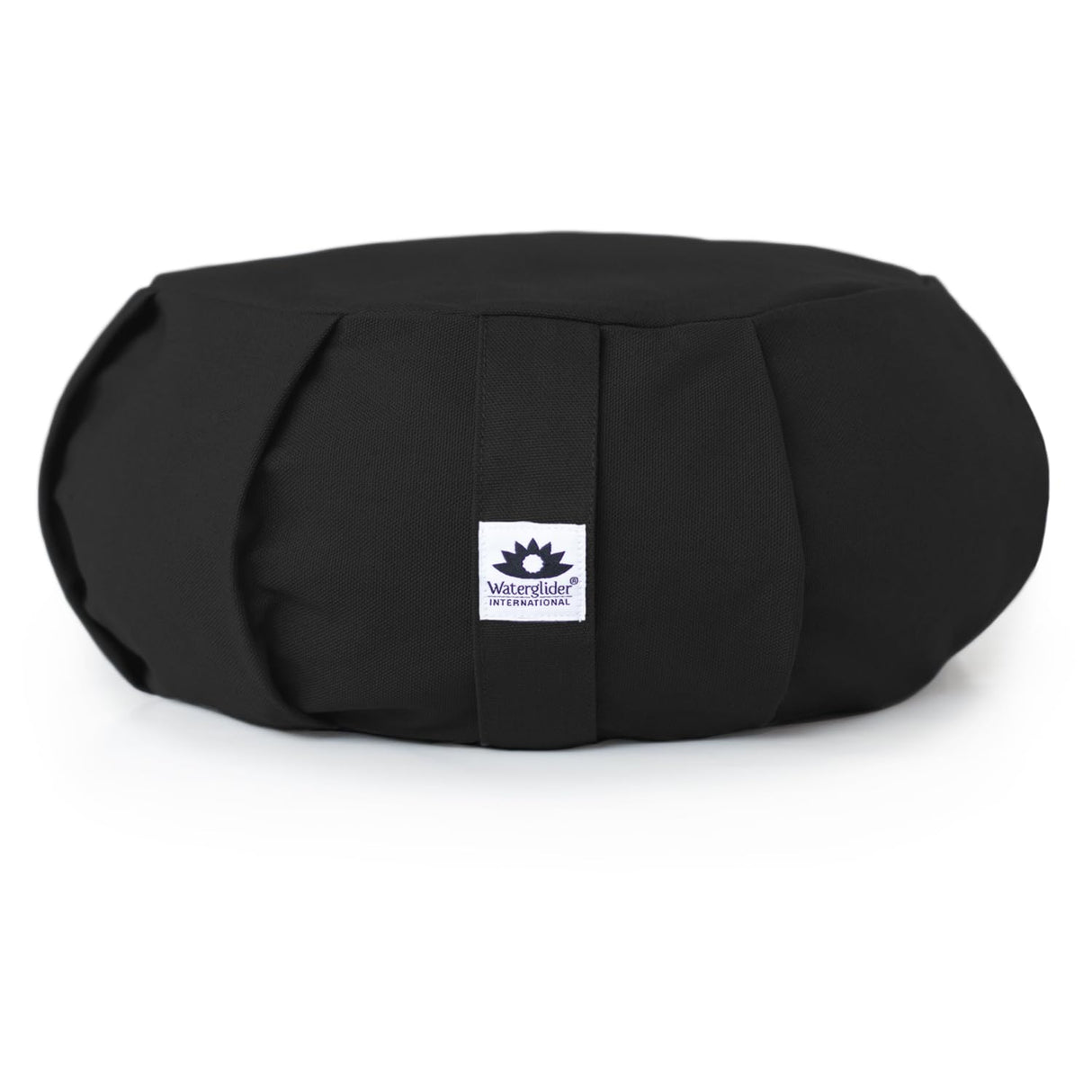 Meditation Cushion, Round, Buckwheat Husk Filled, Floor Pillow or Cushions, Yoga Seat, Zafu, Made in the USA