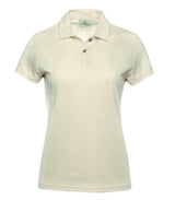 Akwa Women's Slub Polo Made in USA