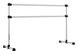 VITA Barre Portable Freestanding Double Ballet Barre, Prodigy, Aluminum | Adjustable Height, USA Made, Home or Gym Exercise Equipment for Kids & Adults | Dance, Fitness, Pilates
