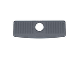 WeatherTech FaucetMat Duo - Protect Your Kitchen & Bathroom Countertops - Dark Grey/Slate