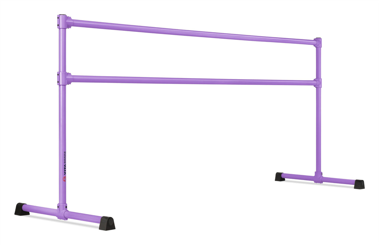 VITA Barre Portable Freestanding Double Ballet Barre, Extreme, Steel | Fixed Height, Made in USA, Home or Gym Exercise Equipment for Kids & Adults | Dance, Fitness, Pilates
