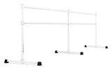 VITA Barre Portable Freestanding Double Ballet Barre, Extreme, Steel | Fixed Height, Made in USA, Home or Gym Exercise Equipment for Kids & Adults | Dance, Fitness, Pilates