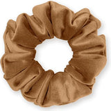 Velvet Scrunchies 3-Pack Gift Set Premium Plush Ponytail Holder Made in the USA Burgundy Forest Black