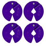 Micro Gainz Dumbbell Fractional 1.25lb Weight Plate, Ideal for Micro Loading, (Choose Color) 4 Piece Fractional Weight Plates, Designed for Dumbbell Training, Made In USA