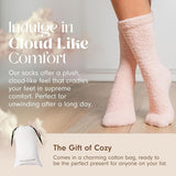 Unboxme Gifts Warm & Cozy Ultra-Luxe Cloud Sock for Women & Men - Super Soft Luxurious Fabric Sleep Socks