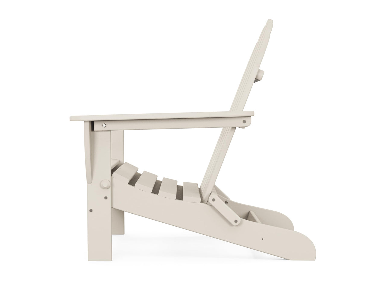 POLYWOOD AD5030WH Classic Folding Adirondack Chair, White 35.7 x 29 x 35.7 inches