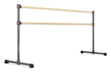 VITA Barre Portable Freestanding Double Ballet Barre, Extreme, Wood | Fixed Height, Made in USA, Home or Gym Exercise Equipment for Kids & Adults | Dance, Fitness, Pilates