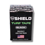 SHIELD Turf Tape Youth | Turf Tape Football Youth - Waterproof, USA Made, 5 Yards, Extra Arm Protection, 4-Way Stretch Flexibility, White