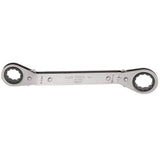 Klein Tools 68240 Fully Reversible Ratcheting Offset Box Wrench, 5/8 x 11/16-Inch, Made in USA