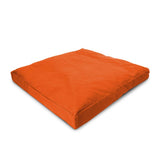 Bean's ZABUTON Meditation Cushions - Colorful Cotton Yoga Prayer Zen Kneeling Pad Base for Zafu Pillow - Medium & Large - Traditional Natural Recycled Cotton Fill - Floor Sitting Comfort - Made in USA