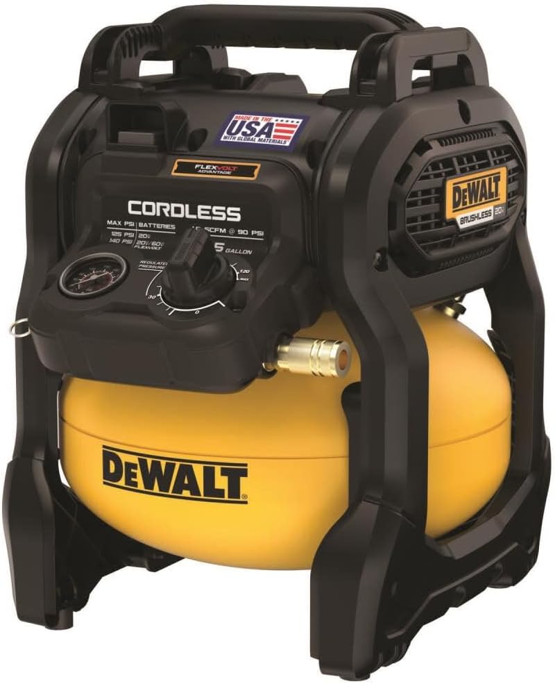 Dewalt DCC2520B 20V MAX 2-1/2 gal. Brushless Cordless Air Compressor (Tool Only)