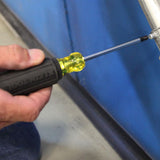 Klein Tools 7324 #2 Combo Tip Driver, 4-Inch Fixed Blade, Made in USA