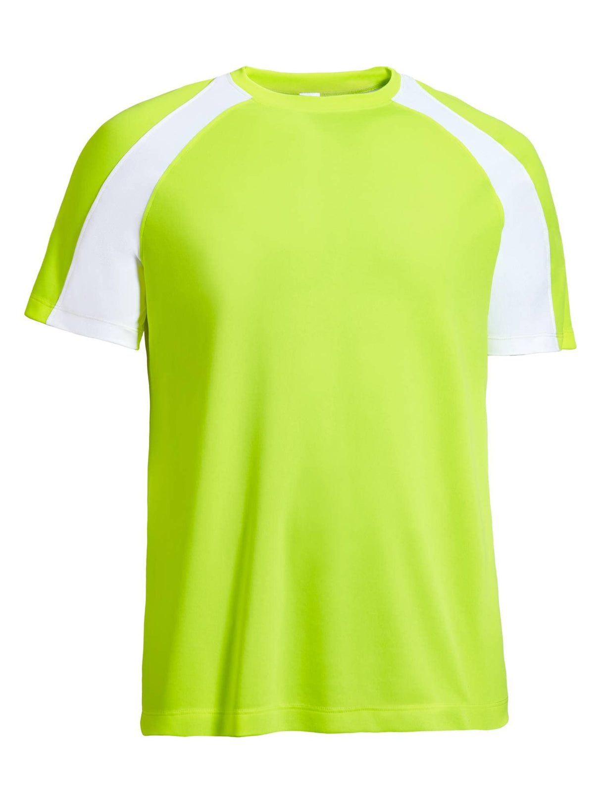 Expert Brand USA-Made Men's Drimax Dry Fit Raglan Colorblock Athletic T-Shirt