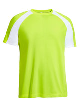 Expert Brand USA-Made Men's Drimax Dry Fit Raglan Colorblock Athletic T-Shirt