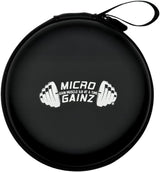 Micro Gainz Hard Shell Carrying Case for 1LB and 1.25LB Dumbbell Micro Plates