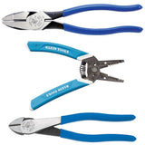 Klein Tools D2000-28 Pliers, Made in USA, Diagonal Cutting Pliers with Angled Head are Heavy-Duty to Cut ACSR, Screws, Nails, Most Hardened Wire, 8-Inch