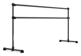VITA Barre Portable Freestanding Double Ballet Barre, Prodigy, Aluminum | Adjustable Height, USA Made, Home or Gym Exercise Equipment for Kids & Adults | Dance, Fitness, Pilates