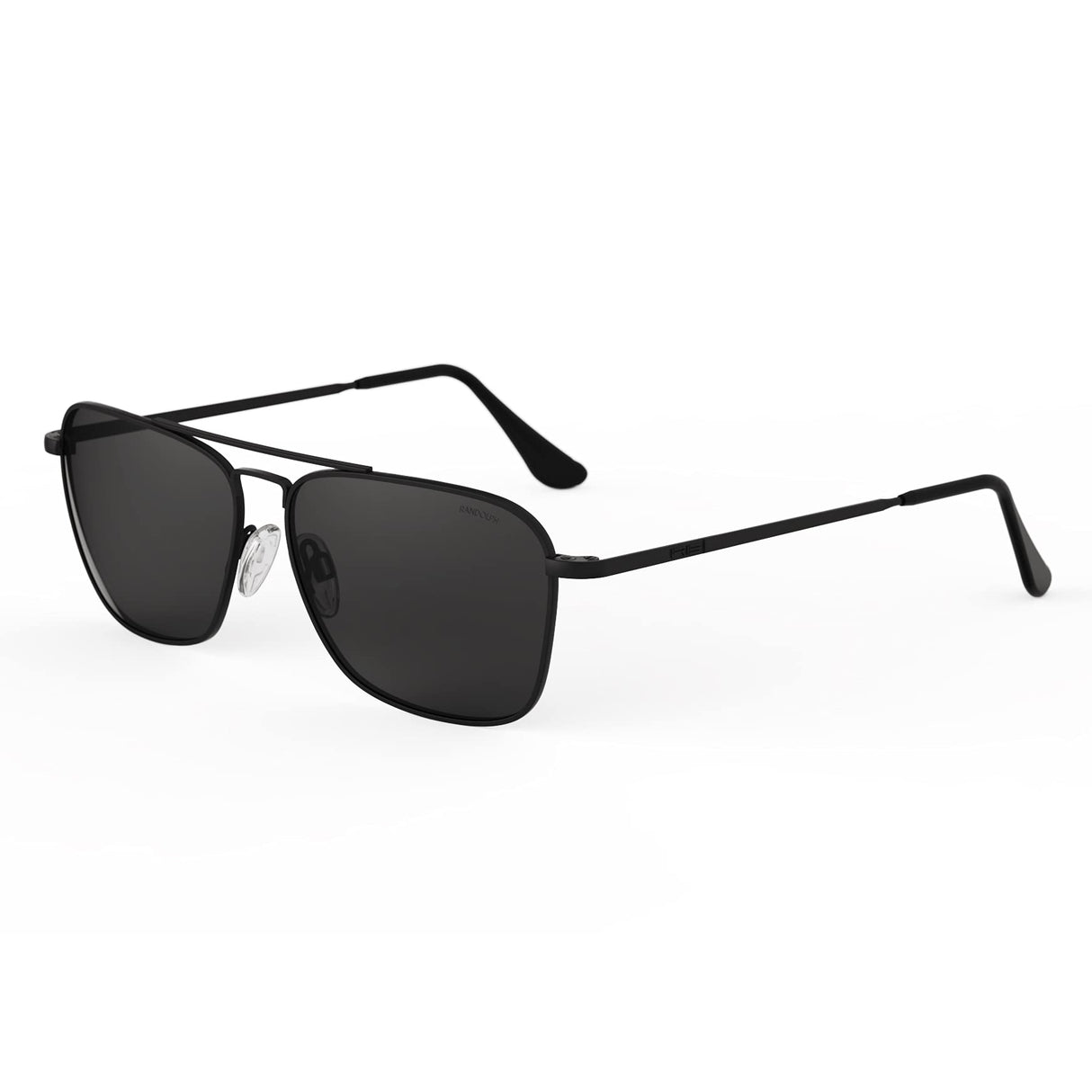 Randolph USA | Intruder Rectangular Classic Aviator Sunglasses for Men Non-Polarized 100% UV