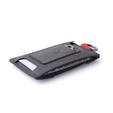 Dango Slim Minimalist Wallet for Men - RFID Blocking - Durable Dtex Water Resistant Material, Black