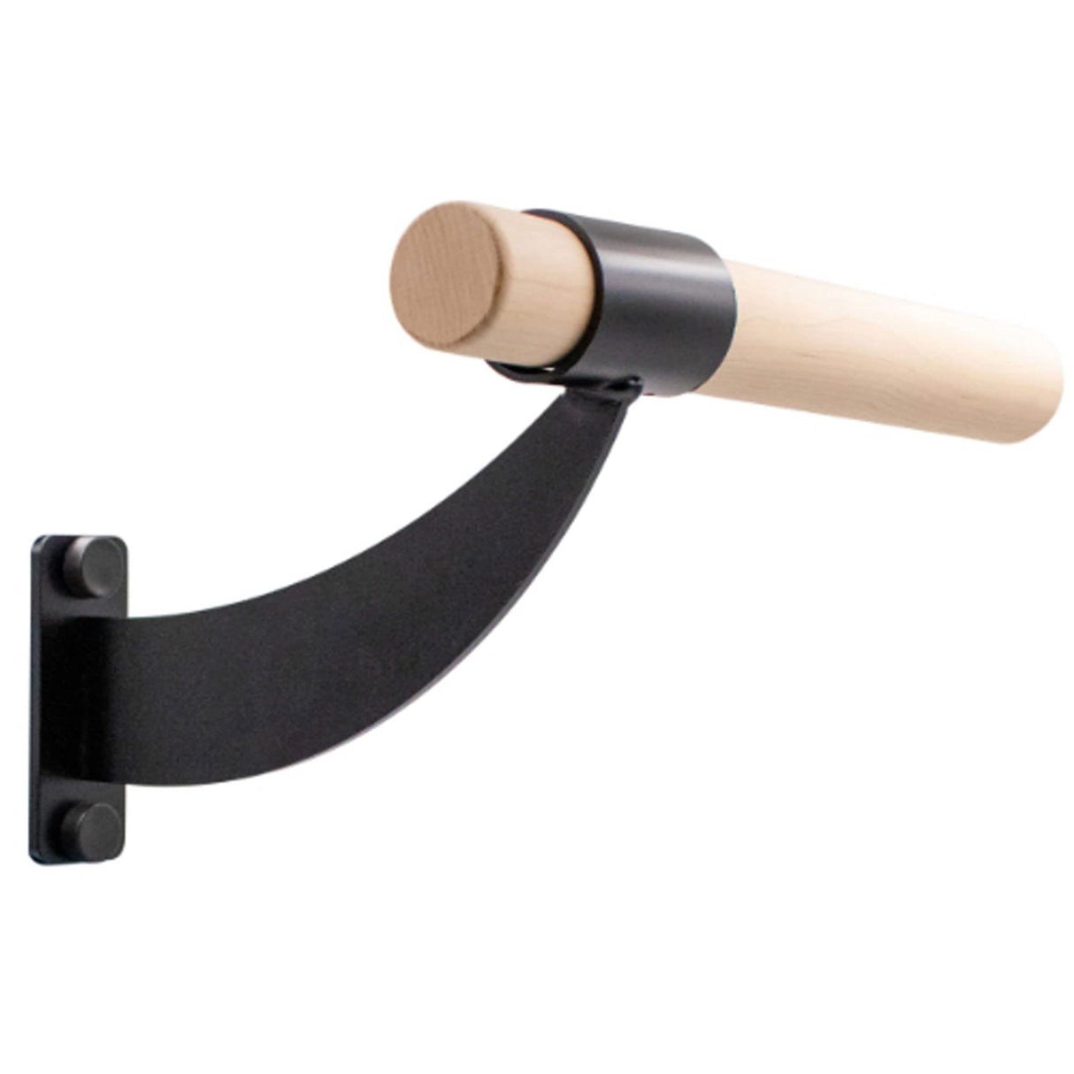 VITA Barre Wall-Mounted Single Ballet Barre, Classic WB15, Wood | Fixed Height, Made in USA, Home, Studio or Gym Exercise Equipment for Kids & Adults | Dance, Fitness, Pilates